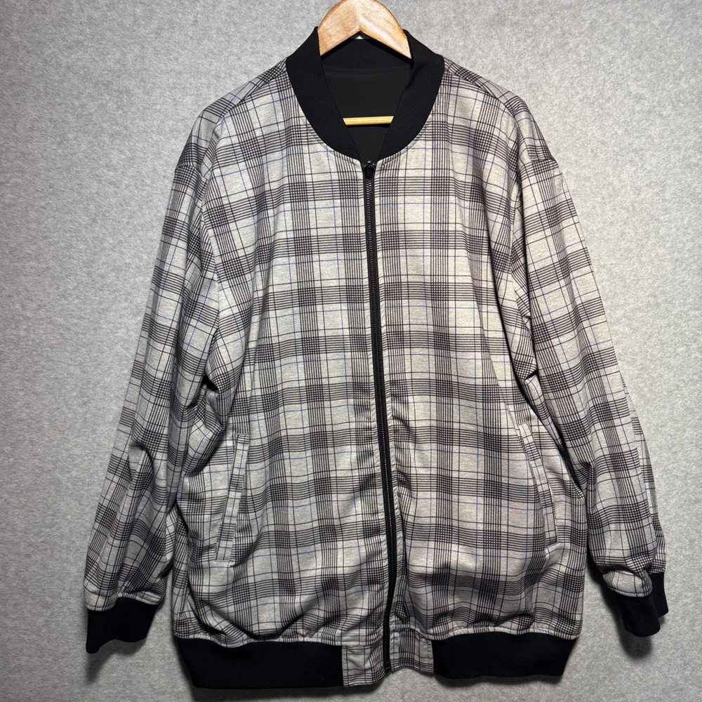 Shaquille O'Neal XLG 2XLT Mens Reversible Wind Resistant‎ Big &Tall Bomber